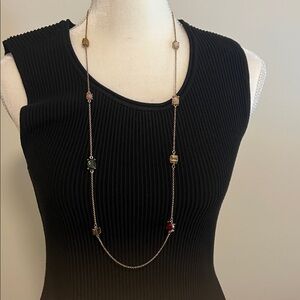 Fashion Jewelry 18” Colored Beads Necklace